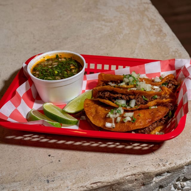 Birria Tacos.