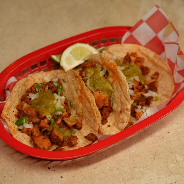 Pollo Asada Street Tacos.