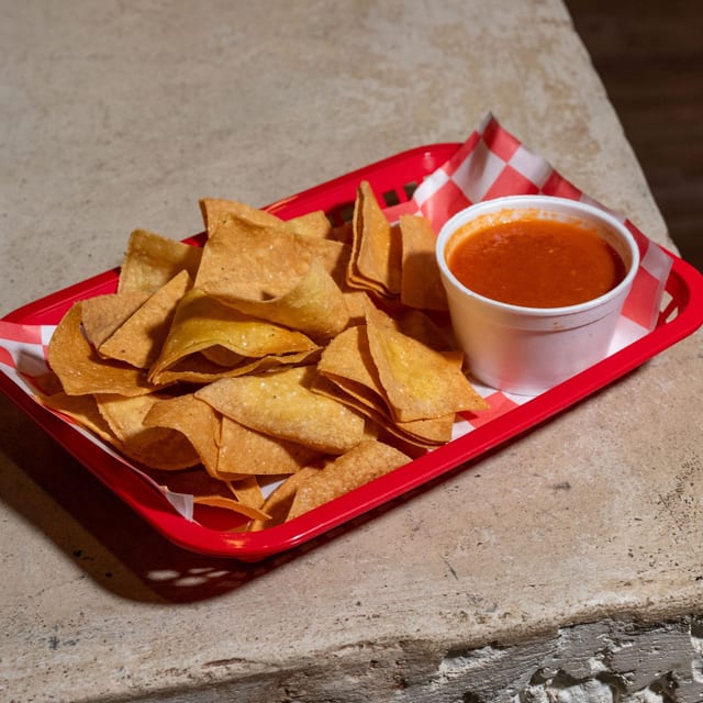 Salsa and Chips.