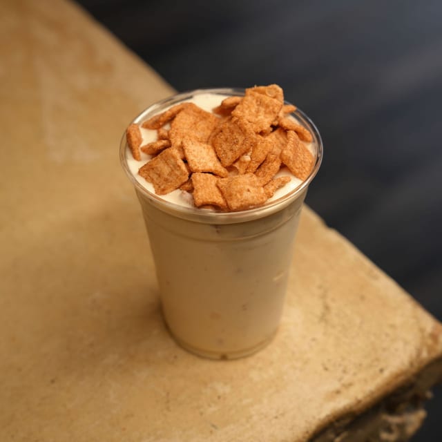 Cinnamon Toast Crunch Milkshake.